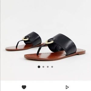 Aldo Leather Ring sandal